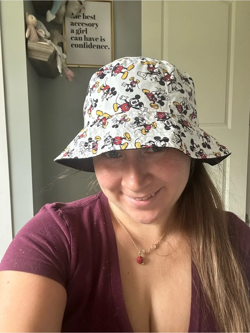 Disney | Mickey Mouse Reversible Bucket Hat for Adults | One Size